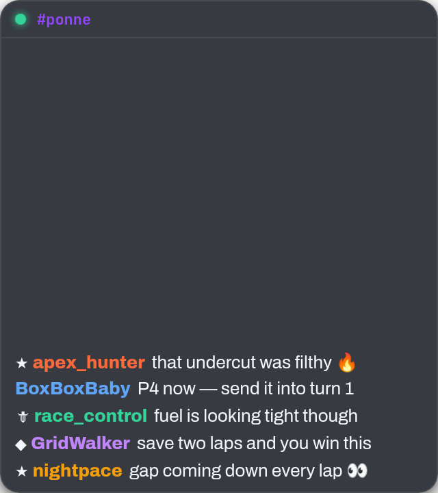 Twitch Chat overlay preview